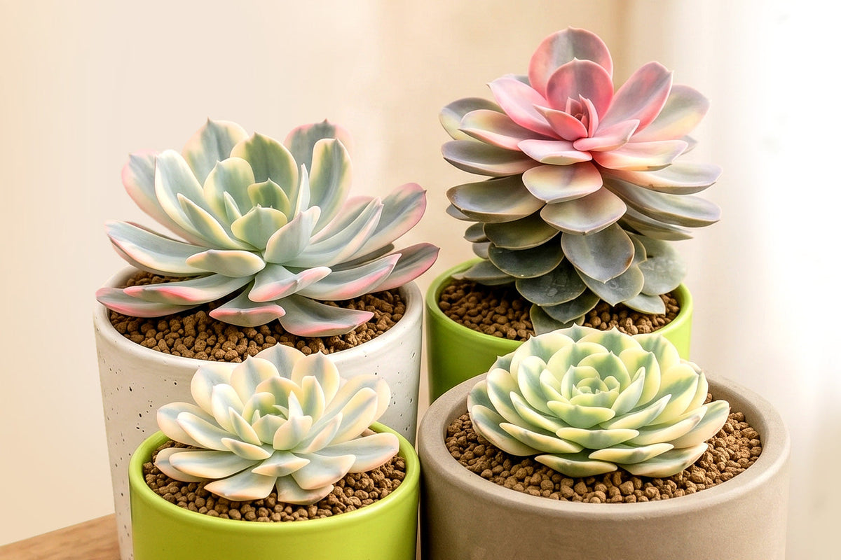 Variegated Succulents